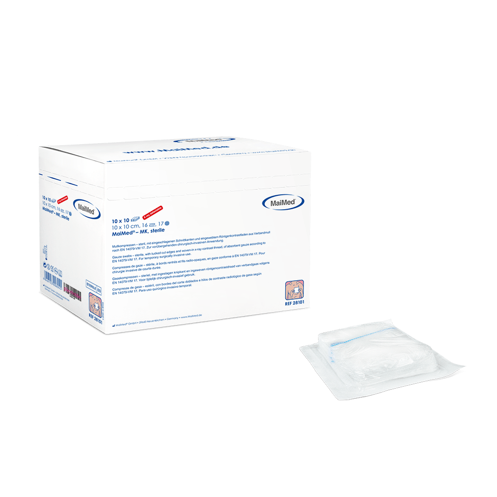 MaiMed-MK-sterylne kompresy z gazy RÖKO
