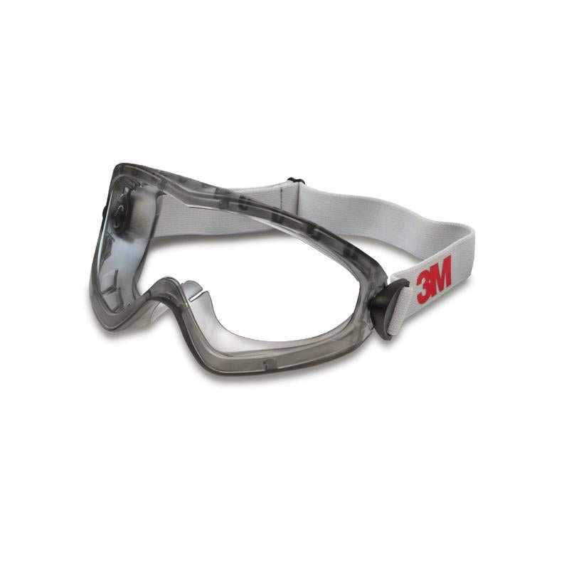 Okulary ochronne 3M™ Full Vision, seria 2890, Wentylacja pośrednia, Powłoka odporna na zarysowania/zaparowanie, Przezroczysta soczewka z poliwęglanu, 2890 | Opakowanie (1 szt.)