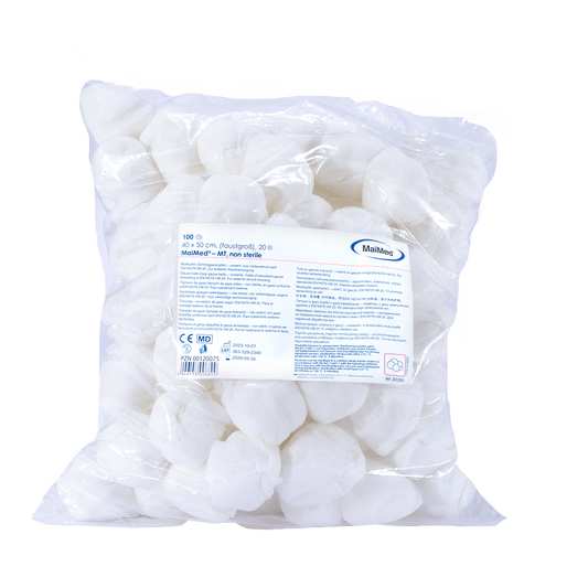 MaiMed-MT – gaziki niesterylne, 500 sztuk/worek foliowy