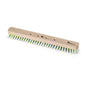 Nölle Profi Brush BECOnnect 40 cm mop do dużych powierzchni ma długą drewnianą podstawę z białymi i zielonymi włóknami PP, cztery otwory oraz logo Nölle Profi Brush w prawym górnym rogu. Marka: Nölle Profi Brush Technik szczotek i pędzli e.K.