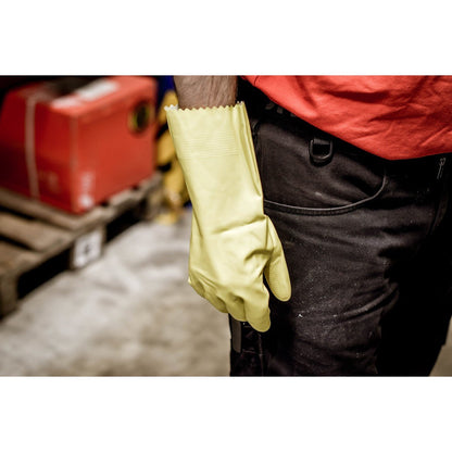 NITRAS YELLOW CLEANER, rękawice chroniące przed chemikaliami, żółte