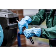 NITRAS BLUE CLEANER, rękawice chemiczne, niebieskie