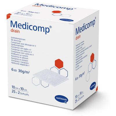 Medicomp dr st 7*5x7*5 S306f | Opakowanie (50 sztuk)