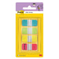 Post-it® Index Strong Ablagetabs, Mini (15,8 mm x 38,1 mm) w kolorach żółtym, czerwonym, niebieskim i zielonym od 3M Deutschland GmbH są dostępne jako 40 pasków samoprzylepnych/dyspenser (1 sztuka), idealne do porządkowania dokumentów - opakowanie z dyspenserem z tworzywa sztucznego.