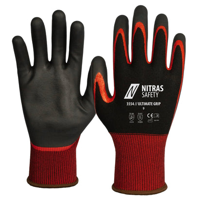 NITRAS ULTIMATE GRIP, rękawice montażowe