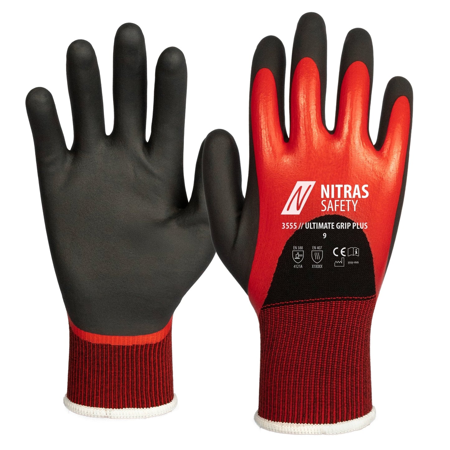 NITRAS ULTIMATE GRIP PLUS, rękawice montażowe