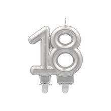 Die PAPSTAR GmbH Jubiläumskerzen mit Halter 7 cm "silber" ist eine silberne Jubiläumskerze in Zahlenform mit zwei Haltern - ideal für unvergessliche Geburtstagsfeiern.