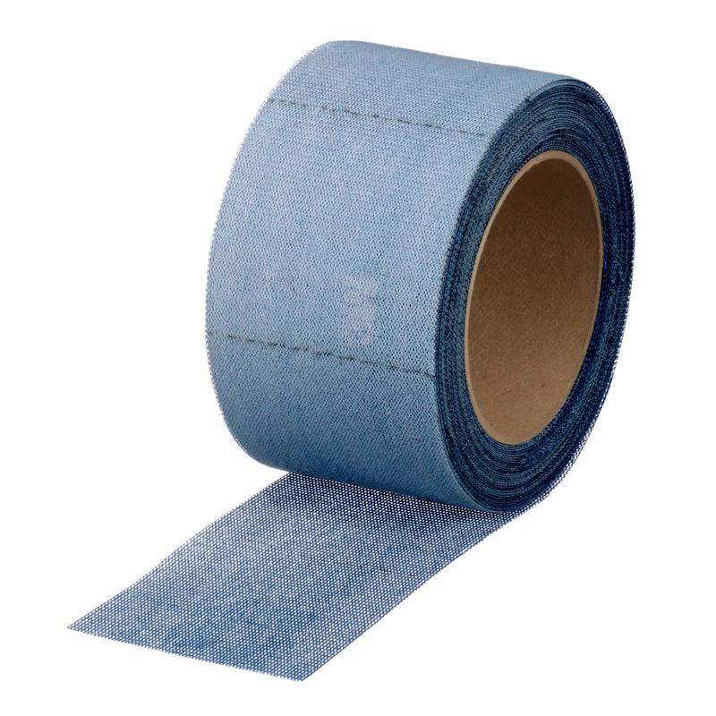 Paski szlifierskie 3M™ Grid Niebieskie w rolce, 70 mm x 10 m, 150, 36464 | Opakowanie (1 rolka)