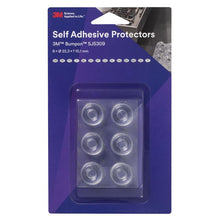 Miniopakowanie elastycznego bufora 3M™ Bumpon™ SJ5309BL, przezroczyste, 6 sztuk, 22,3 x 10,1 mm, klej akrylowy A-20 | Opakowanie (6 sztuk)