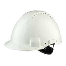 Kask 3M™, Uvicator, Zapięcie zapadkowe, Wentylowany, Plastikowa opaska przeciwpotna, Biały, G3000NUV-VI | Opakowanie (1 szt.)