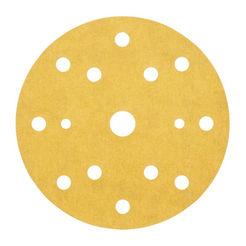 Krążek papierowy 3M™ Hookit™ 255P, 152mm, 15 otworów, P80 | Opakowanie (100 sztuk)