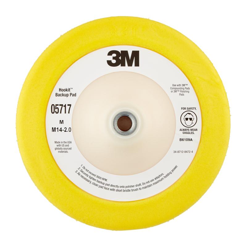 Podkładka szlifierska 3M™ Hookit™, 178 mm, M14-2.01, 05717M | Opakowanie (1 szt.)