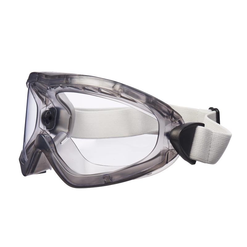 Okulary ochronne 3M™ Full Vision seria 2890, wentylacja pośrednia, powłoka przeciwmgielna, przezroczyste soczewki z octanu, 2890A | Opakowanie (1 szt.)