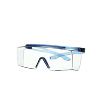 Okulary ochronne 3M™ SecureFit™ 3700, niebieskie zauszniki, powłoka odporna na zarysowania + (K), przezroczyste soczewki, SF3701ASP-BLU-EU, 20 szt. w opakowaniu | Opakowanie (1 szt.)