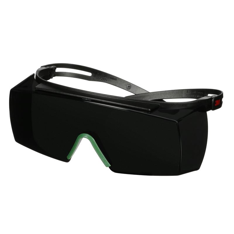 Okulary ochronne 3M™ SecureFit™ 3700, czarne zauszniki, powłoka odporna na zarysowania, szare soczewki IR 5.0, SF3750AS-BLK, 20 szt. w opakowaniu | Opakowanie (1 szt.)