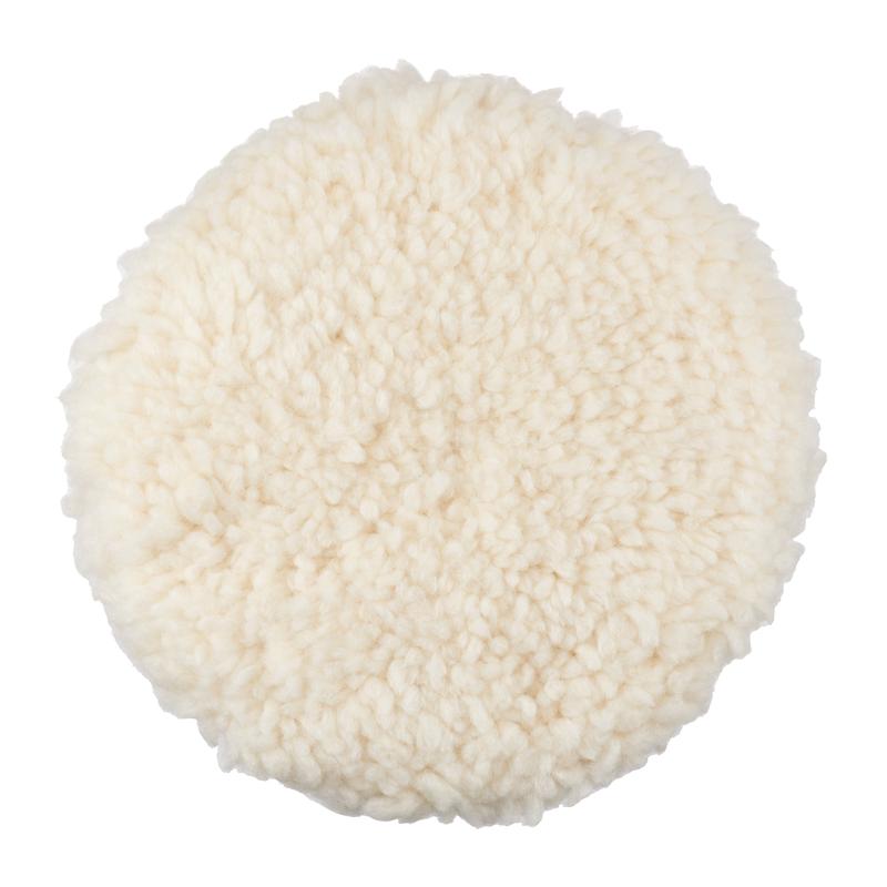 Pad polerski 3M™ ze skóry jagnięcej, dwustronny, biały, 203mm, 05704 | Opakowanie (1 szt.)