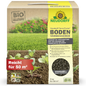 Ein 5 kg-Karton des Neudorff Shop Neudorff Terra Preta BodenVerbesserer deckt 50 m² ab. Auf der Verpackung sind blühende Früchte und Pflanzen abgebildet, die den idealen Einsatz für die Verschönerung von Rasen und Garten verdeutlichen.