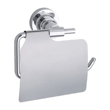 tesa Luup Toilettenpapierhalter m. Deckel, inkl. Klebelösung