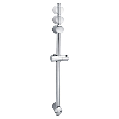 tesa SPAA Duschstange, 70cm, verchromt, inkl. Klebelösung