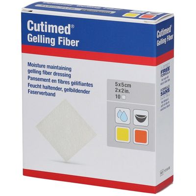 Opatrunek na rany Cutimed Gelling Fibre zapewniający skuteczne gojenie