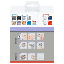 tesa MOON GREY Toilettenpapierhalter, grau matt, inkl. Klebelösung