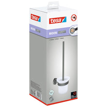tesa MOON GREY WC-Bürstenhalter, grau matt, inkl. Klebelösung