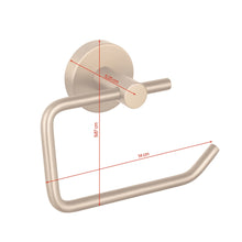 tesa MOON Bronze Toilettenpapierhalter, selbstklebend, Metall PVD-beschichtet
