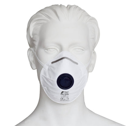 NITRAS SAFE AIR, maska ​​oddechowa, biała, EN 149, opakowanie 15 sztuk | Opakowanie (15 sztuk)