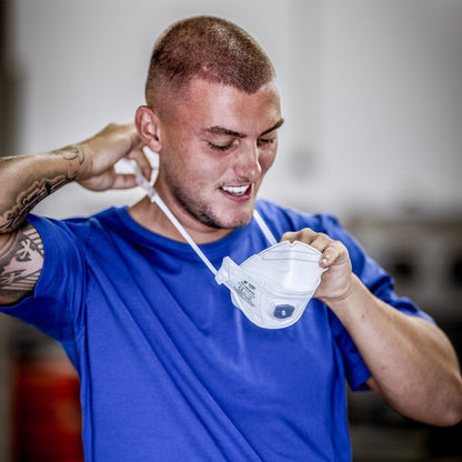 NITRAS SAFE AIR PRO, maska ​​oddechowa, biała, EN 149, opakowanie 15 sztuk, jakość premium | Opakowanie (15 sztuk)