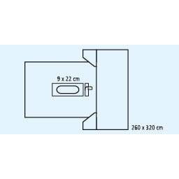 FD PP brzuch/kręgi Tkanina sk 260x320* 9x22* wątek krepowy | Opakowanie (7 sztuk)