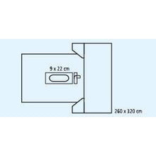 FD PP brzuch/kręgi Tkanina sk 260x320* 9x22* wątek krepowy | Opakowanie (7 sztuk)
