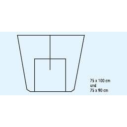 Turban Hartmann Fdrape P 100x65 90x75 P22 | Opakowanie (22 sztuki)