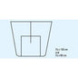 Turban Hartmann Fdrape P 100x65 90x75 P22 | Opakowanie (22 sztuki)
