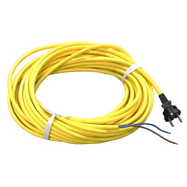 Produkt wycofywany z oferty: Przewód zasilający Numatic, 2-żyłowy, 12,5 m x 1,2 mm, żółty | Opakowanie (1 sztuka)