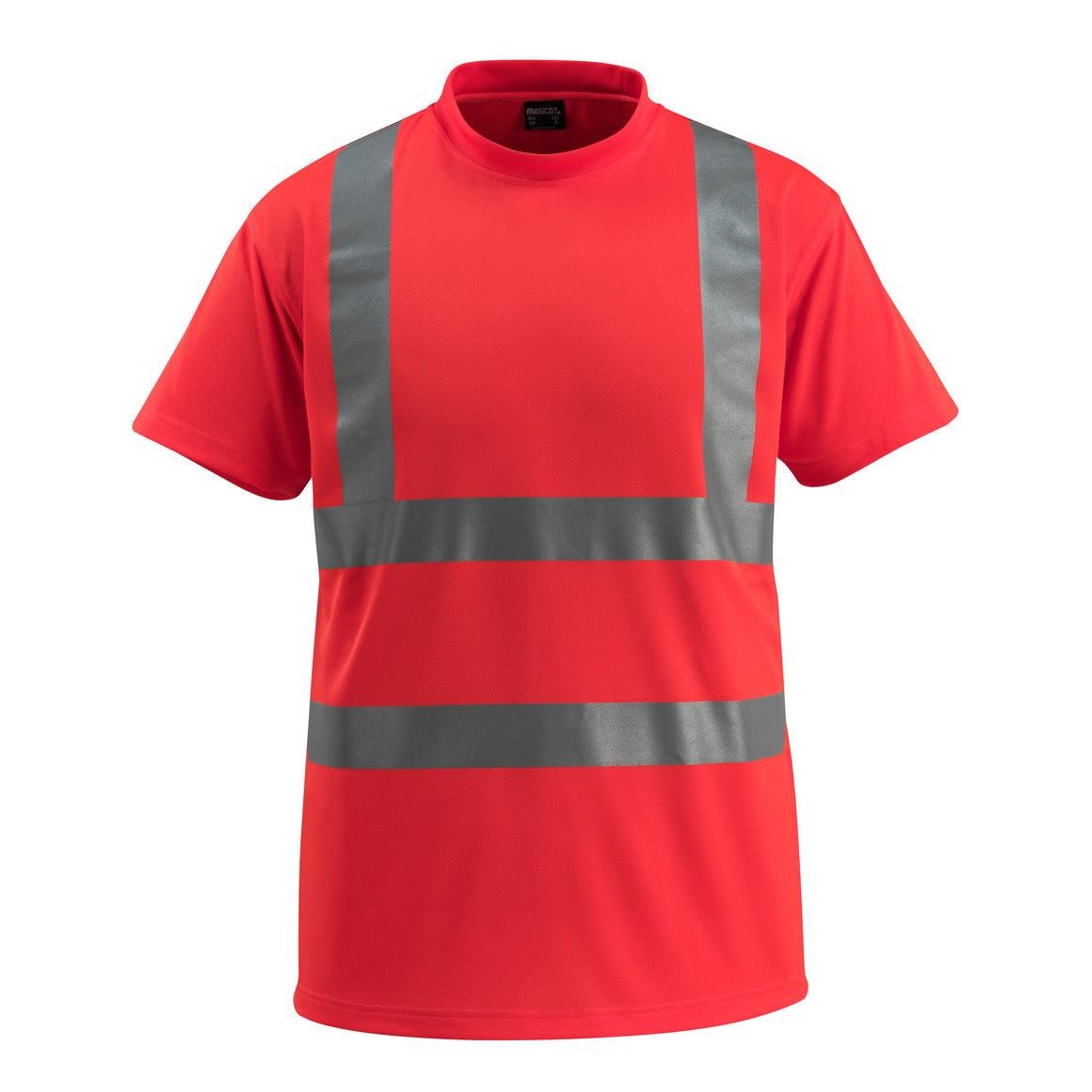 T-shirt MASCOT® Townsville, czerwony, odblaskowy