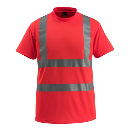 T-shirt MASCOT® Townsville, czerwony, odblaskowy