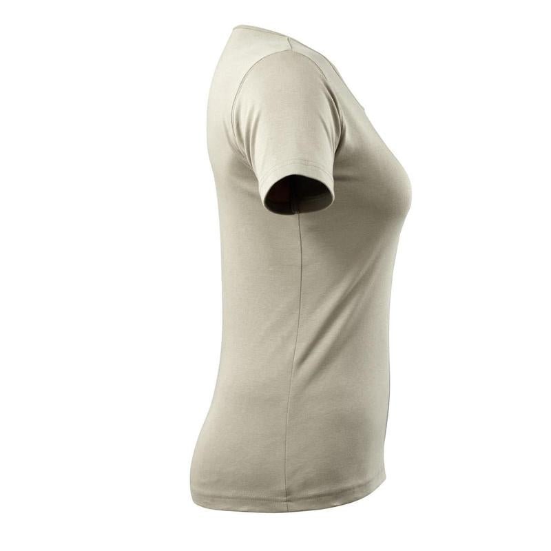 MASCOT® Ładny damski t-shirt w kolorze jasnego khaki