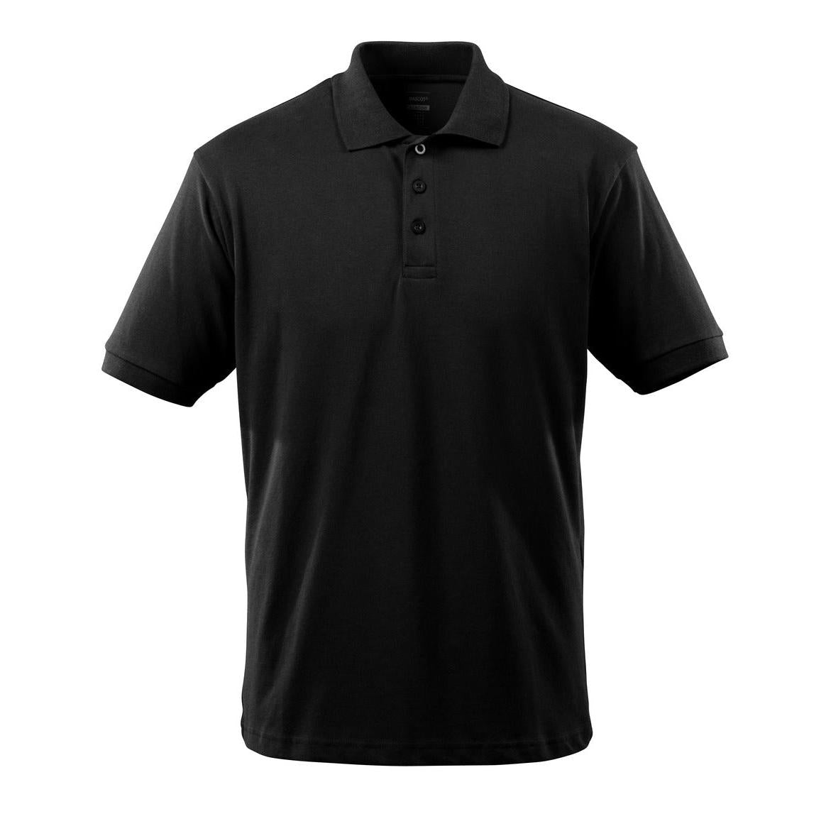 Koszulka polo MASCOT® Bandol, całkowicie czarna
