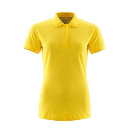 Damska koszulka polo MASCOT® Grasse w słonecznym żółtym kolorze