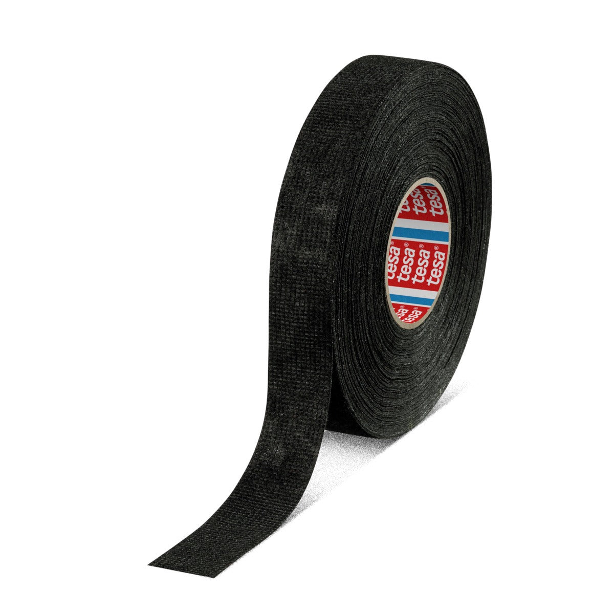 tesa 51608 PET-Vliesklebeband, schwarz 25 m x 19 mm