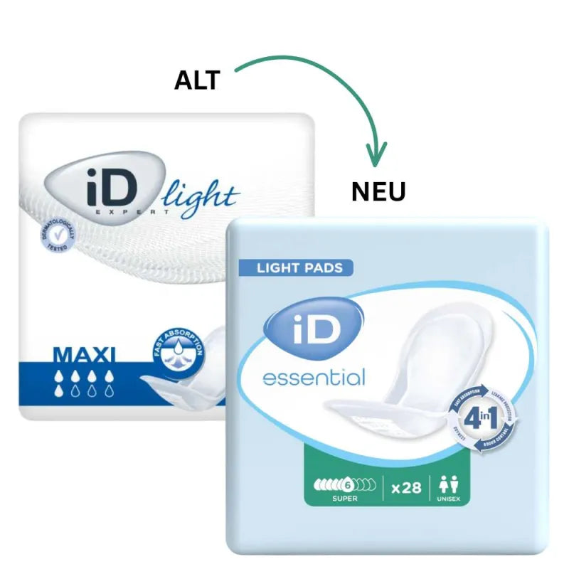 ID Essentail Light Pads świetne | Opakowanie (28 sztuk)