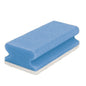 Sito Pad-Schwämme Vlies nicht kratzend, blau/weiß 153 x 86 x 42 mm