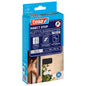 tesa INSECT STOP Klett Fliegengitter Premium für Fenster, anthrazit 130 x 130 cm
