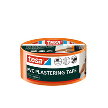 tesa PVC Putzband glatt, 33 m x 50 mm, orange