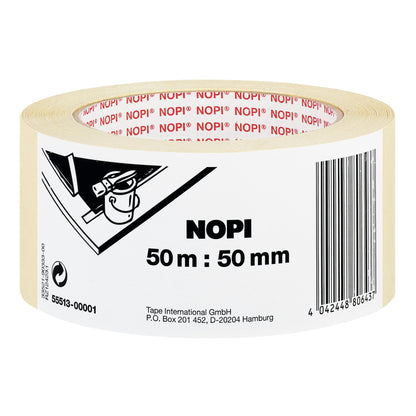 tesa NOPI Malerkrepp Malerband, chamois 50 m x 50 mm