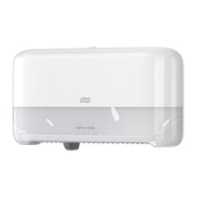 Tork OptiServe® dozownik do papieru toaletowego bezdętkowego w podwójnej rolce, biały T7