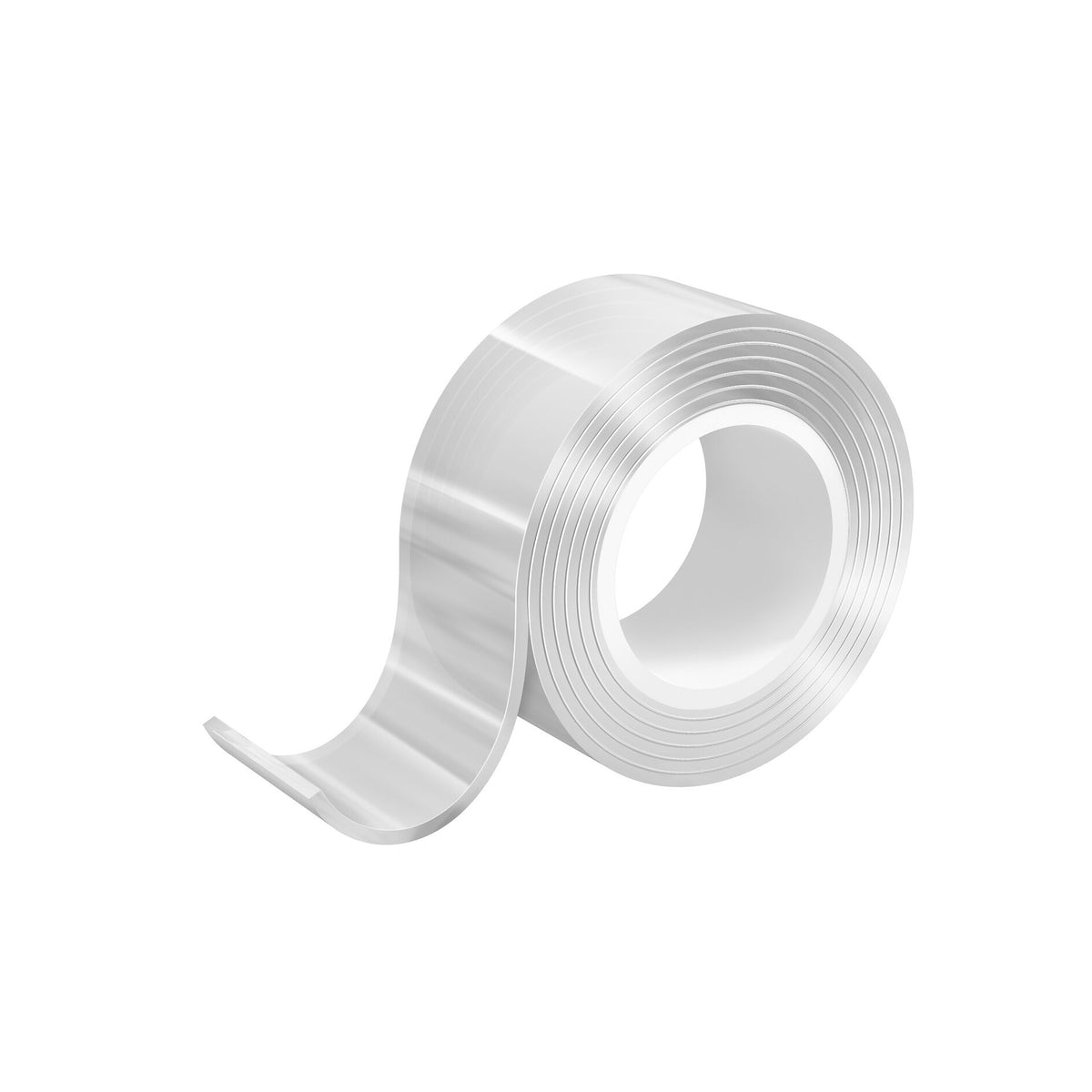 tesa Universal doppelseitiges Klebeband mit Nano Power, transparent 1 m x 30 mm