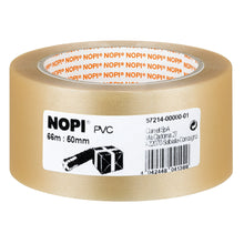 tesa NOPI Packband, 66 m x 50 mm, PVC transparent