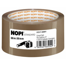 tesa NOPI STANDARD, 66 m x 50 mm, brązowa