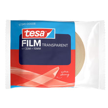 Taśma Tesafilm TRANSPARENT, w opakowaniu typu flowpack, 33 m x 15 mm